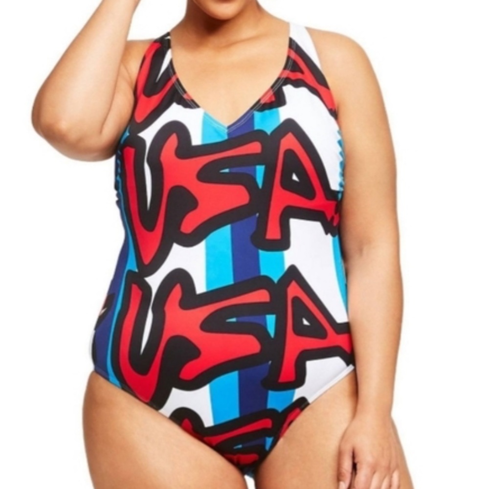 New Stephen Sprouse for Target XXO USA Swimsuit